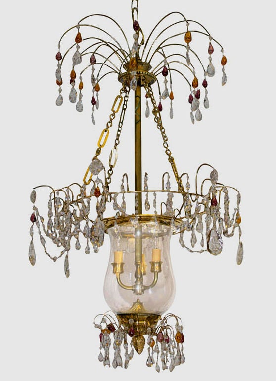 A NEOCLASSIC LANTERN. RUSSIAN, 19th CENTURY